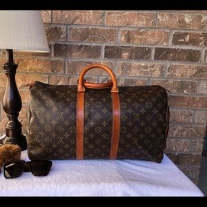Authentic LV Boston Keepall 45